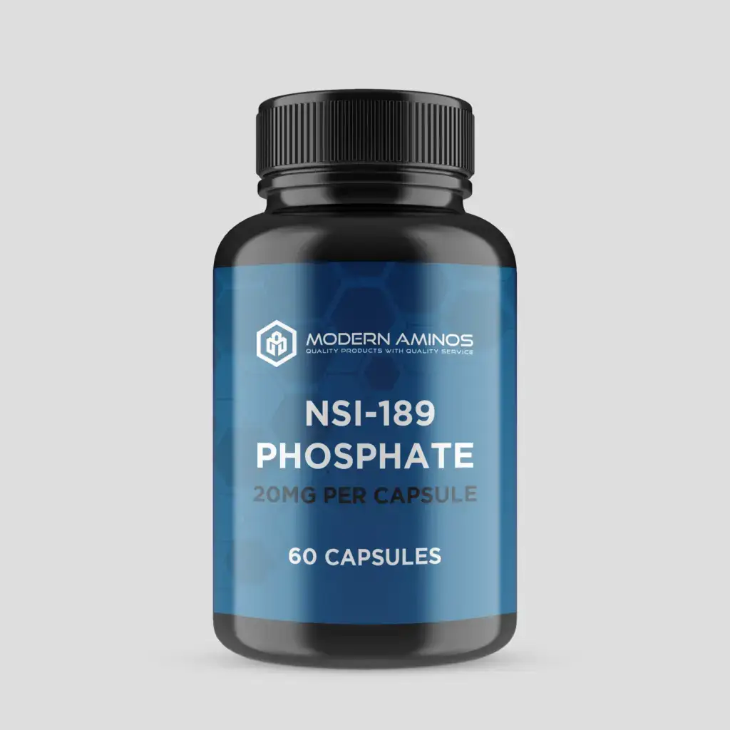 NSI-189 phosphate capsule bottle