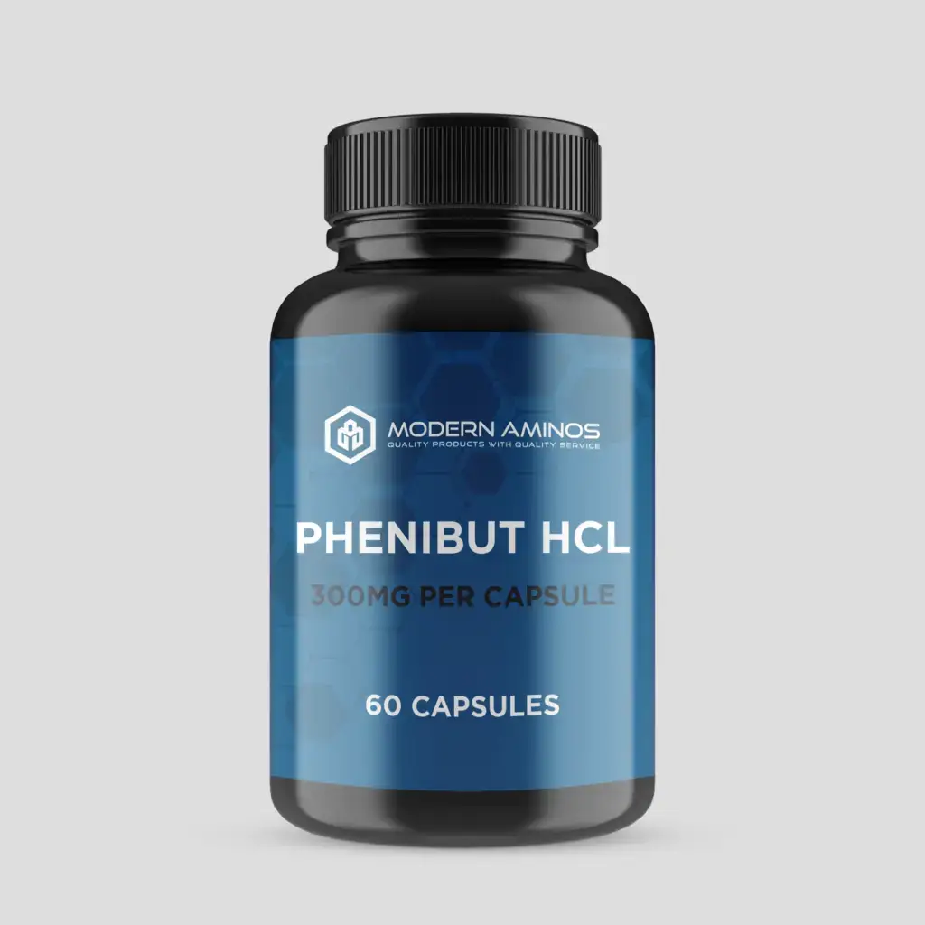 phenibut hcl capsule bottle