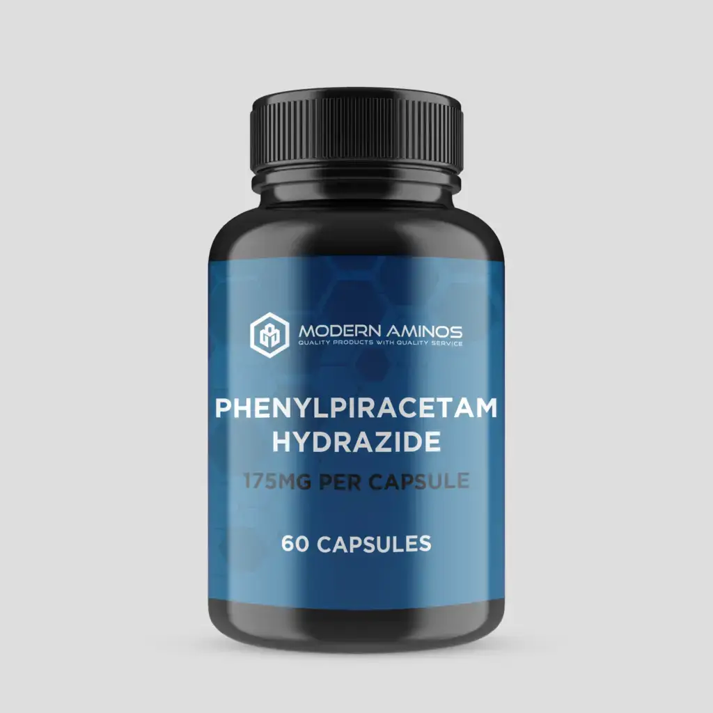 Phenylpiracetam Hydrazide capsule bottle