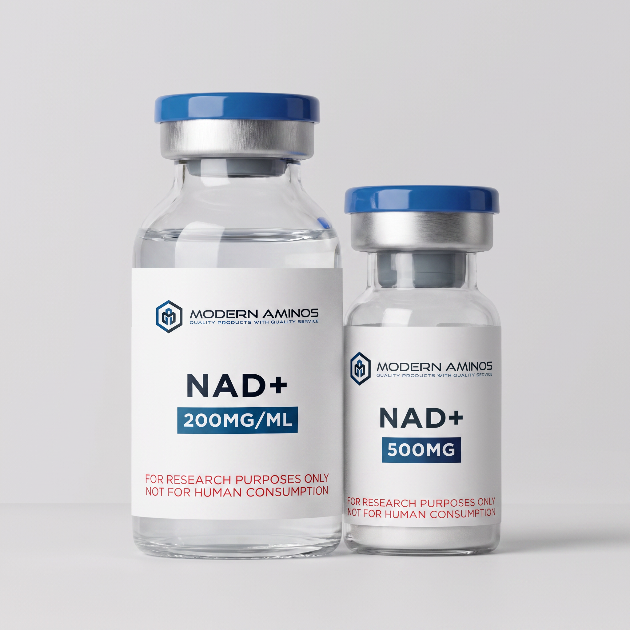 NAD+ (Nicotinamide Adenine Dinucleotide) 500MG (Lyophilized) — the vendor's own product photo