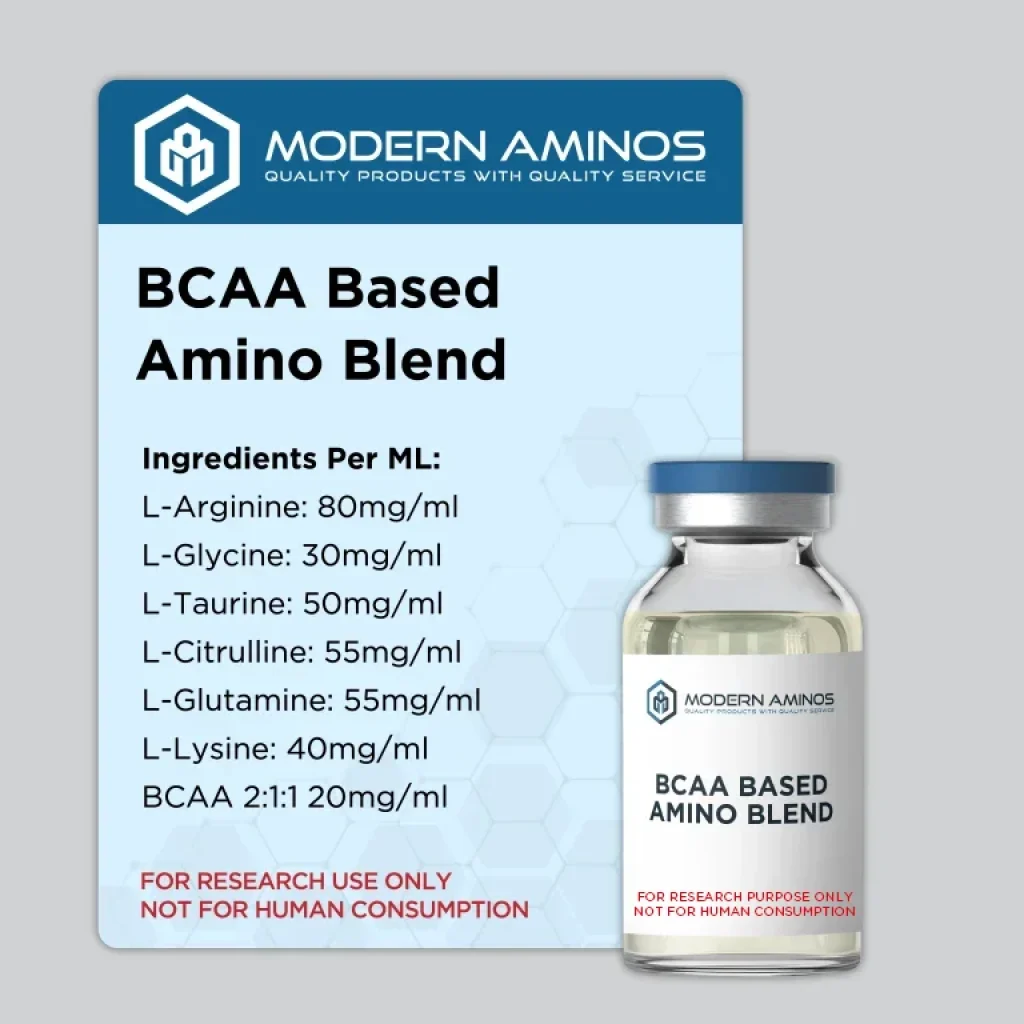 BCAA Based Amino Blend (20ML) — amino blend research solution from Modern Aminos for amino-blend research.