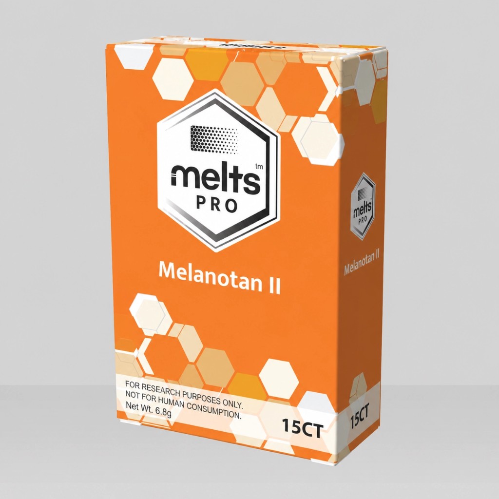 Melts Pro™ Melanotan II Dissolving Strips 1 vial — the vendor's own product photo