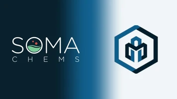 Soma Chems logo transitioning to the Modern Aminos icon – Soma Chems amino blend comparison